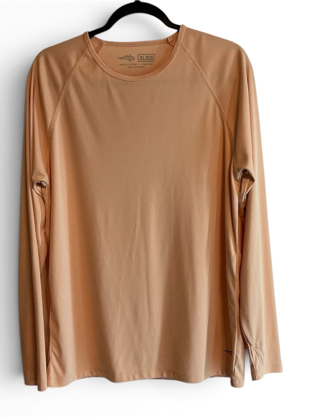 Unbranded Long-Sleeve Performance Tee - Tan